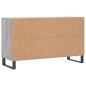 vidaXL Schuhregal Grau Sonoma 102x36x60 cm Holzwerkstoff vidaXL Schuhregal Grau Sonoma 102x36x60 cm Holzwerkstoff
