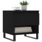 vidaXL Couchtische 2 Stk. Schwarz 50x46x50 cm Holzwerkstoff vidaXL Couchtische 2 Stk. Schwarz 50x46x50 cm Holzwerkstoff