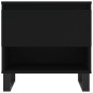 vidaXL Couchtische 2 Stk. Schwarz 50x46x50 cm Holzwerkstoff vidaXL Couchtische 2 Stk. Schwarz 50x46x50 cm Holzwerkstoff