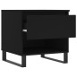 vidaXL Couchtische 2 Stk. Schwarz 50x46x50 cm Holzwerkstoff vidaXL Couchtische 2 Stk. Schwarz 50x46x50 cm Holzwerkstoff