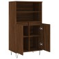 vidaXL Highboard Braun Eichen-Optik 60x36x110 cm Holzwerkstoff vidaXL Highboard Braun Eichen-Optik 60x36x110 cm Holzwerkstoff