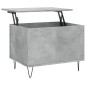 vidaXL Couchtisch Betongrau 60x44,5x45 cm Holzwerkstoff vidaXL Couchtisch Betongrau 60x44,5x45 cm Holzwerkstoff