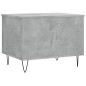 vidaXL Couchtisch Betongrau 60x44,5x45 cm Holzwerkstoff vidaXL Couchtisch Betongrau 60x44,5x45 cm Holzwerkstoff