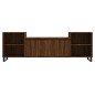 vidaXL TV-Schrank Braun Eichen-Optik 160x35x55 cm Holzwerkstoff vidaXL TV-Schrank Braun Eichen-Optik 160x35x55 cm Holzwerkstoff