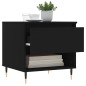 vidaXL Couchtische 2 Stk. Schwarz 50x46x50 cm Holzwerkstoff vidaXL Couchtische 2 Stk. Schwarz 50x46x50 cm Holzwerkstoff