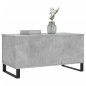 vidaXL Couchtisch Betongrau 90x44,5x45 cm Holzwerkstoff vidaXL Couchtisch Betongrau 90x44,5x45 cm Holzwerkstoff