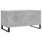 vidaXL Couchtisch Betongrau 90x44,5x45 cm Holzwerkstoff vidaXL Couchtisch Betongrau 90x44,5x45 cm Holzwerkstoff