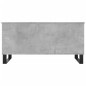 vidaXL Couchtisch Betongrau 90x44,5x45 cm Holzwerkstoff vidaXL Couchtisch Betongrau 90x44,5x45 cm Holzwerkstoff