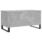 vidaXL Couchtisch Betongrau 90x44,5x45 cm Holzwerkstoff vidaXL Couchtisch Betongrau 90x44,5x45 cm Holzwerkstoff