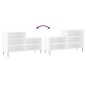 vidaXL Schuhregal Weiß 102x36x60 cm Holzwerkstoff vidaXL Schuhregal Weiß 102x36x60 cm Holzwerkstoff