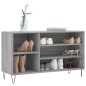 vidaXL Schuhregal Grau Sonoma 102x36x60 cm Holzwerkstoff vidaXL Schuhregal Grau Sonoma 102x36x60 cm Holzwerkstoff