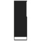 vidaXL Highboard Schwarz 60x36x110 cm Holzwerkstoff vidaXL Highboard Schwarz 60x36x110 cm Holzwerkstoff
