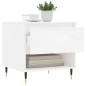 vidaXL Couchtische 2 Stk. Hochglanz-Weiß 50x46x50 cm Holzwerkstoff vidaXL Couchtische 2 Stk. Hochglanz-Weiß 50x46x50 cm Holzwerkstoff