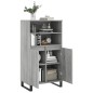 vidaXL Highboard Grau Sonoma 60x36x110 cm Holzwerkstoff vidaXL Highboard Grau Sonoma 60x36x110 cm Holzwerkstoff