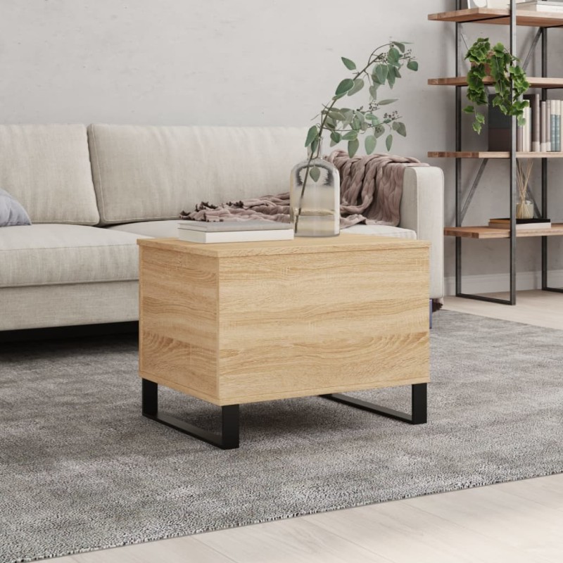 vidaXL Couchtisch Sonoma-Eiche 60x44,5x45 cm Holzwerkstoff vidaXL Couchtisch Sonoma-Eiche 60x44,5x45 cm Holzwerkstoff