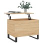vidaXL Couchtisch Sonoma-Eiche 60x44,5x45 cm Holzwerkstoff vidaXL Couchtisch Sonoma-Eiche 60x44,5x45 cm Holzwerkstoff
