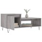 vidaXL Couchtisch Grau Sonoma 100x50x45 cm Holzwerkstoff vidaXL Couchtisch Grau Sonoma 100x50x45 cm Holzwerkstoff