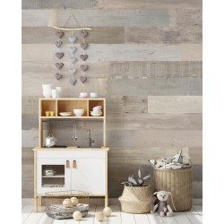 Grosfillex Wandfliesen Accent 9 Stk. 15,4x120 cm Amazonia