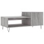 vidaXL Couchtisch Grau Sonoma 100x50x45 cm Holzwerkstoff vidaXL Couchtisch Grau Sonoma 100x50x45 cm Holzwerkstoff