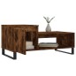 vidaXL Couchtisch Räuchereiche 100x50x45 cm Holzwerkstoff vidaXL Couchtisch Räuchereiche 100x50x45 cm Holzwerkstoff