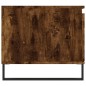 vidaXL Couchtisch Räuchereiche 100x50x45 cm Holzwerkstoff vidaXL Couchtisch Räuchereiche 100x50x45 cm Holzwerkstoff