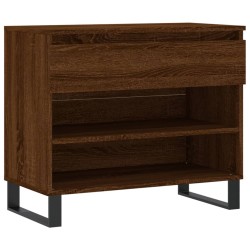 vidaXL Schuhregal Braun Eichen-Optik 70x36x60 cm Holzwerkstoff