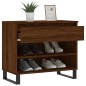 vidaXL Schuhregal Braun Eichen-Optik 70x36x60 cm Holzwerkstoff vidaXL Schuhregal Braun Eichen-Optik 70x36x60 cm Holzwerkstoff