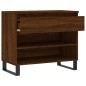 vidaXL Schuhregal Braun Eichen-Optik 70x36x60 cm Holzwerkstoff vidaXL Schuhregal Braun Eichen-Optik 70x36x60 cm Holzwerkstoff
