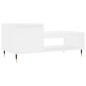 vidaXL Couchtisch Weiß 100x50x45 cm Holzwerkstoff vidaXL Couchtisch Weiß 100x50x45 cm Holzwerkstoff