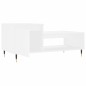 vidaXL Couchtisch Weiß 100x50x45 cm Holzwerkstoff vidaXL Couchtisch Weiß 100x50x45 cm Holzwerkstoff