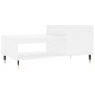 vidaXL Couchtisch Weiß 100x50x45 cm Holzwerkstoff vidaXL Couchtisch Weiß 100x50x45 cm Holzwerkstoff