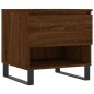 vidaXL Couchtisch Braun Eichen-Optik 50x46x50 cm Holzwerkstoff vidaXL Couchtisch Braun Eichen-Optik 50x46x50 cm Holzwerkstoff