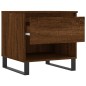 vidaXL Couchtisch Braun Eichen-Optik 50x46x50 cm Holzwerkstoff vidaXL Couchtisch Braun Eichen-Optik 50x46x50 cm Holzwerkstoff