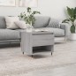 vidaXL Couchtisch Grau Sonoma 50x46x50 cm Holzwerkstoff vidaXL Couchtisch Grau Sonoma 50x46x50 cm Holzwerkstoff