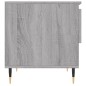vidaXL Couchtisch Grau Sonoma 50x46x50 cm Holzwerkstoff vidaXL Couchtisch Grau Sonoma 50x46x50 cm Holzwerkstoff