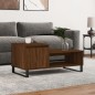 vidaXL Couchtisch Braun Eichen-Optik 100x50x45 cm Holzwerkstoff vidaXL Couchtisch Braun Eichen-Optik 100x50x45 cm Holzwerkstoff