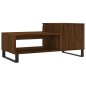 vidaXL Couchtisch Braun Eichen-Optik 100x50x45 cm Holzwerkstoff vidaXL Couchtisch Braun Eichen-Optik 100x50x45 cm Holzwerkstoff