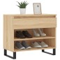 vidaXL Schuhregal Sonoma-Eiche 70x36x60 cm Holzwerkstoff vidaXL Schuhregal Sonoma-Eiche 70x36x60 cm Holzwerkstoff