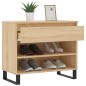 vidaXL Schuhregal Sonoma-Eiche 70x36x60 cm Holzwerkstoff vidaXL Schuhregal Sonoma-Eiche 70x36x60 cm Holzwerkstoff