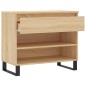 vidaXL Schuhregal Sonoma-Eiche 70x36x60 cm Holzwerkstoff vidaXL Schuhregal Sonoma-Eiche 70x36x60 cm Holzwerkstoff