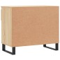 vidaXL Schuhregal Sonoma-Eiche 70x36x60 cm Holzwerkstoff vidaXL Schuhregal Sonoma-Eiche 70x36x60 cm Holzwerkstoff
