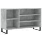 vidaXL Schuhregal Betongrau 102x36x60 cm Holzwerkstoff vidaXL Schuhregal Betongrau 102x36x60 cm Holzwerkstoff