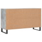 vidaXL Schuhregal Betongrau 102x36x60 cm Holzwerkstoff vidaXL Schuhregal Betongrau 102x36x60 cm Holzwerkstoff
