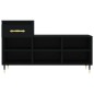 vidaXL Schuhregal Schwarz 102x36x60 cm Holzwerkstoff vidaXL Schuhregal Schwarz 102x36x60 cm Holzwerkstoff