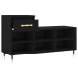 vidaXL Schuhregal Schwarz 102x36x60 cm Holzwerkstoff vidaXL Schuhregal Schwarz 102x36x60 cm Holzwerkstoff