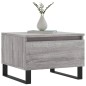 vidaXL Couchtisch Grau Sonoma 50x46x35 cm Holzwerkstoff vidaXL Couchtisch Grau Sonoma 50x46x35 cm Holzwerkstoff