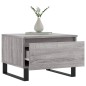 vidaXL Couchtisch Grau Sonoma 50x46x35 cm Holzwerkstoff vidaXL Couchtisch Grau Sonoma 50x46x35 cm Holzwerkstoff