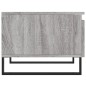 vidaXL Couchtisch Grau Sonoma 50x46x35 cm Holzwerkstoff vidaXL Couchtisch Grau Sonoma 50x46x35 cm Holzwerkstoff