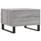 vidaXL Couchtisch Grau Sonoma 50x46x35 cm Holzwerkstoff vidaXL Couchtisch Grau Sonoma 50x46x35 cm Holzwerkstoff