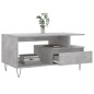 vidaXL Couchtisch Betongrau 90x49x45 cm Holzwerkstoff vidaXL Couchtisch Betongrau 90x49x45 cm Holzwerkstoff